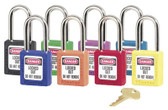 No. 410 & 411 Lightweight Xenoy Safety Lockout Padlocks (470-410LTREDKA)