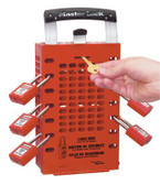 MASTER LOCK Safety Series Latch Tight Lock Boxes (470-503RED)