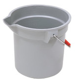 RUBBERMAID COMMERCIAL Brute® Round Buckets (640-2614-GRAY)