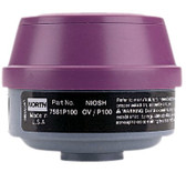 North by Honeywell Combination Gas and Vapor Cartridges (068-7583P100L)