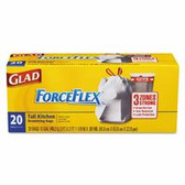 Clorox® ForceFlex® Tall Kitchen Drawstring Trash Bags (158-70427)