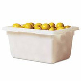 RUBBERMAID COMMERCIAL Extreme Performance Food/Tote Box (640-3500-WHT)