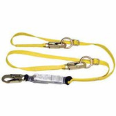 MSA Workman® Twin-Leg Shock-Absorbing Lanyards (454-10113162)