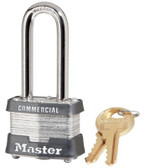 Master Lock No. 3 Laminated Steel Pin Tumbler Padlocks (470-3DLHCOM)