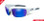Wiley X Saint, White Frame, Polarized Blue Lens