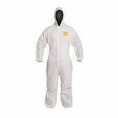 DuPont Proshield® Basic Coveralls White with Attached Hood (251-PB127SW-XL)