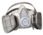 3M OH&ESD 5000 Series Half Facepiece Respirators (142-5201)