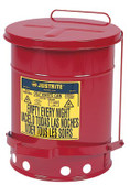 JUSTRITE Red Oily Waste Cans (400-09500)