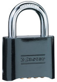 MASTER LOCK No. 178 Solid Brass Combination Padlocks (470-178BLK)