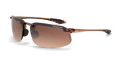 * CrossFire ES4 HD brown flash mirror lens, crystal brown frame (CF-211125)