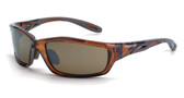 * CrossFire Infinity HD brown flash mirror lens, crystal brown frame (CF-2117)