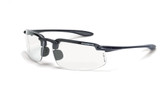 * CrossFire ES4 clear lens, shiny pearl gray frame (CF-2164)