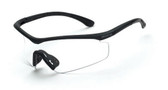 * CrossFire Vision clear lens, matte black frame (CF-424)