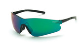 * CrossFire Blade emerald mirror lens, black temple (CF-30210)