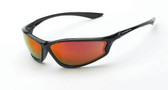 * CrossFire KP6 red mirror lens, shiny black frame (CF-3469)