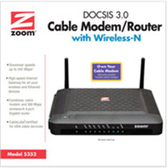 Comcast Wifi Modem Zoom 5352 Docsis 3 Wireless Modem Retail Pic (Box not included)
