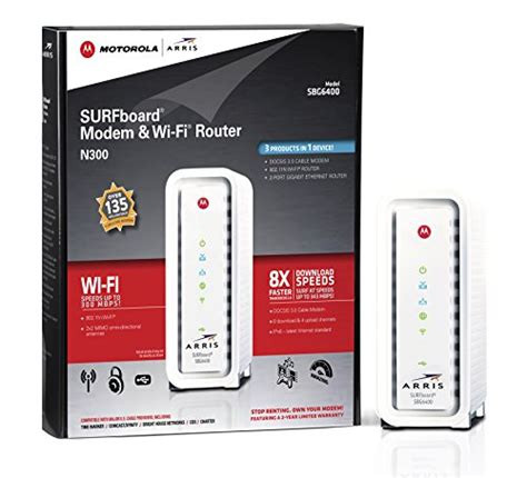Xfinity Arris Router SBG6400 Docsis 3 Xfinity Approved Modem Retail Picture (No Box Included)