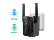 Rock Space AC1200 WiFi Signal Range Booster Wireless Network Repeater