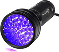 UV-51 UV Flashlight with 51 LED 395 nm Ultraviolet Blacklight 