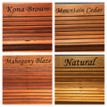 Swing / Glider / Picnic Table  Staining (Mahogany Blaze out of Stock)