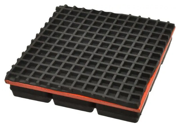 Mason Neoprene & Steel Vibration Isolation Pad #WMSW6X6, Type WMSW, 6 ...