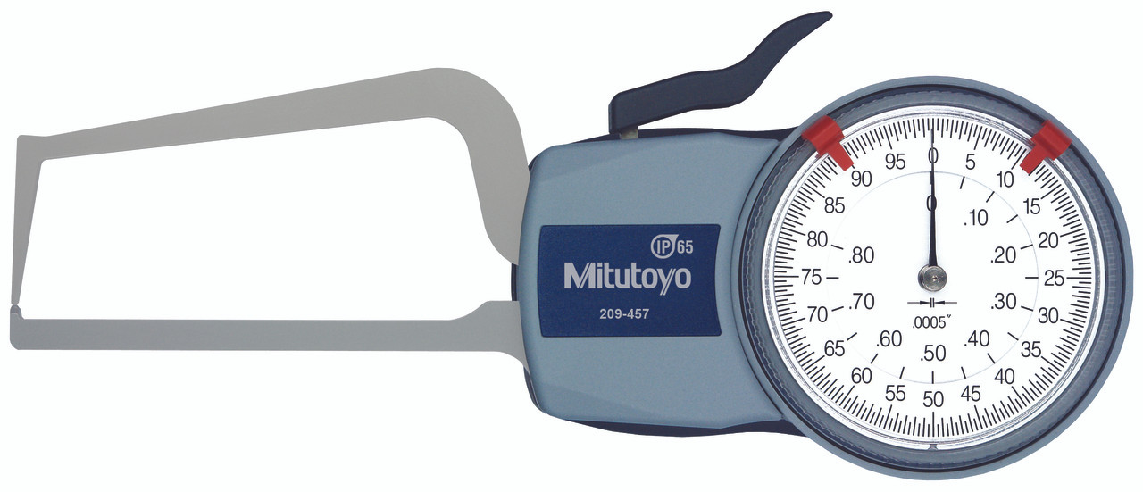 Mitutoyo Dial Caliper Gage External Measurement Type Series 209