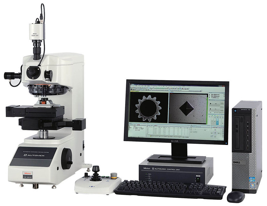 Mitutoyo PC Driven Micro Vickers Hardness Tester HM220 Type D