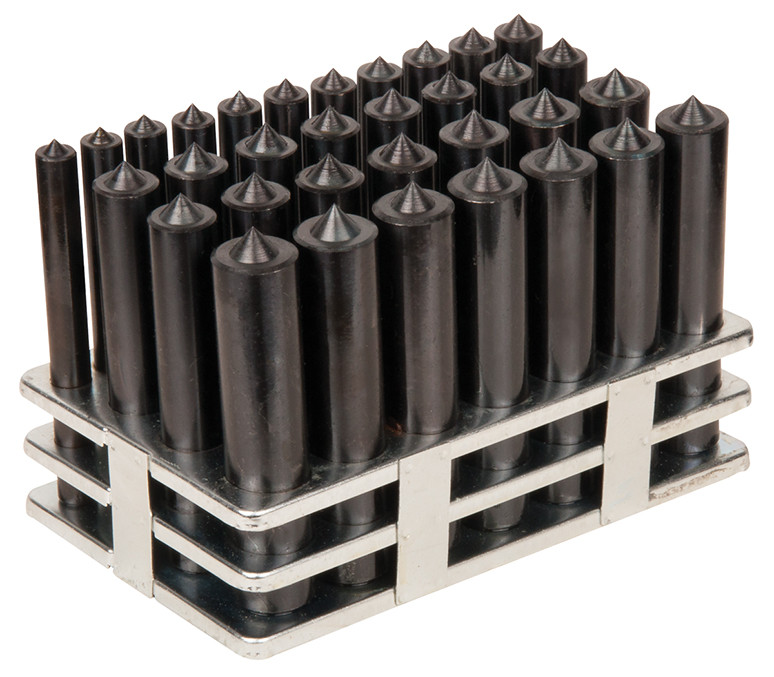 Fowler 33 Piece Transfer Punch Set 52482030 Penn Tool Co., Inc