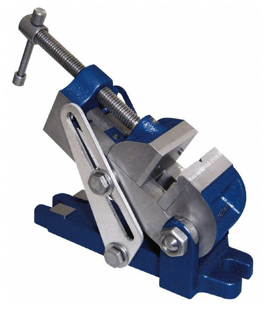 Gibraltar Grooved Steel Adjustable Angle Vise, 21/2" Jaw Width 76