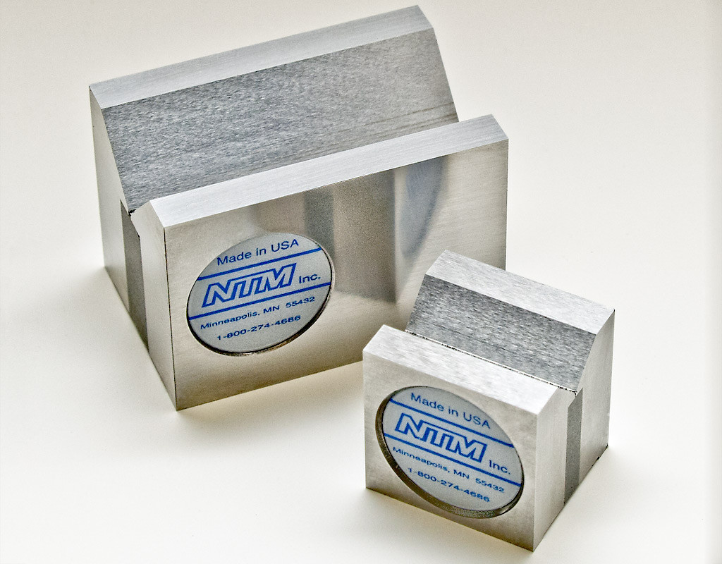 NTM VBlocks 1.10"L x 1.10"H x .98"W Matched Pair, 90º 41101