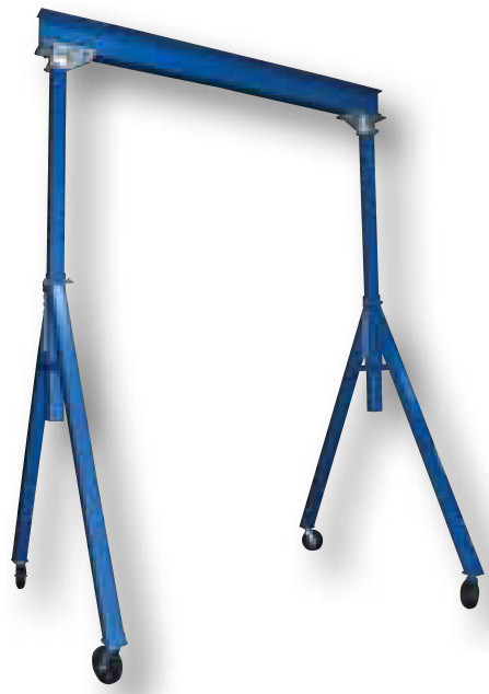 Vestil Adjustable Steel Gantry Crane Ahs 6 15 7 Penn