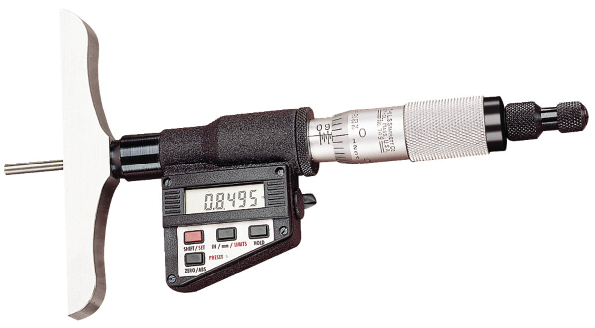 Starrett Electronic Micrometer Depth Gage 749BZ6RL Penn Tool Co., Inc