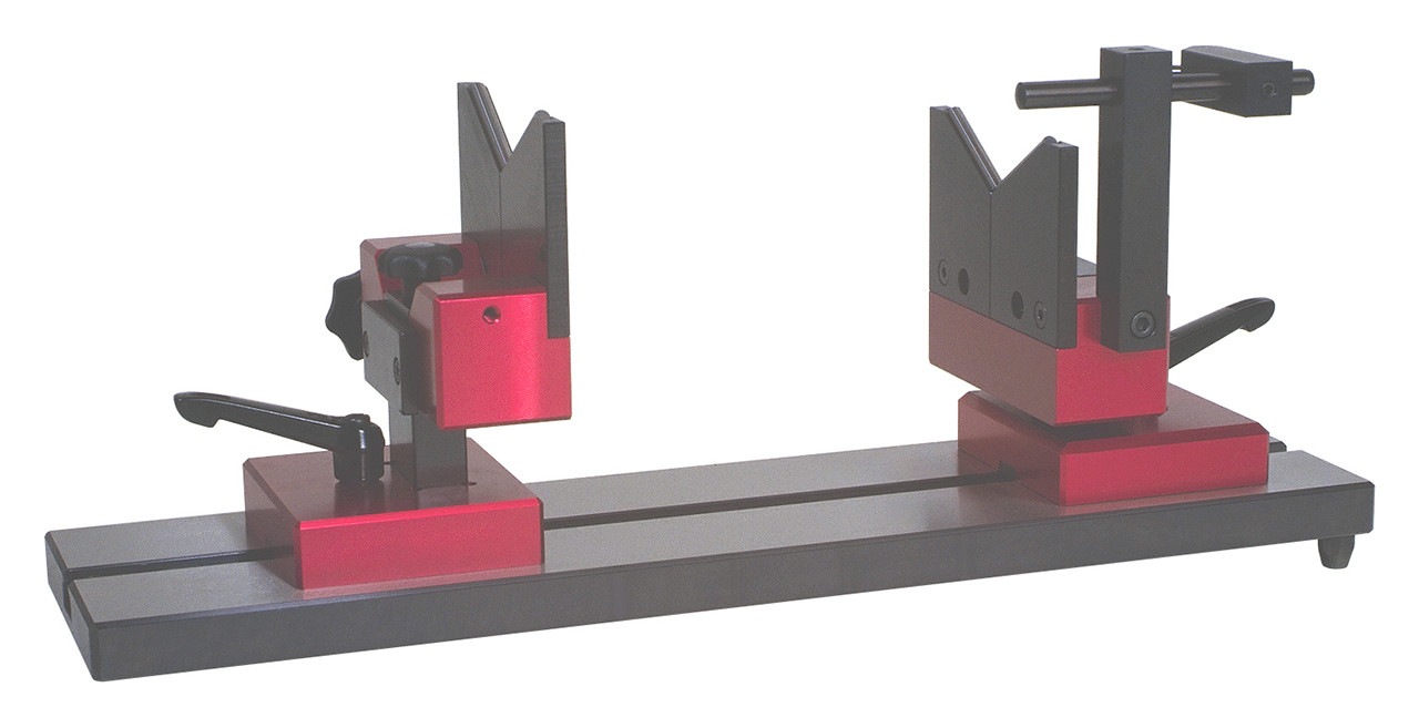 Fisso Run Out Tester for Surfaces of Rotating Parts, 1000mm, VBlock