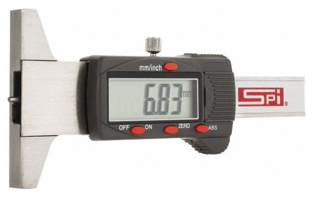SPI Electronic Caliper Includes SPI Electronic Caliper with Centeline Gage Set