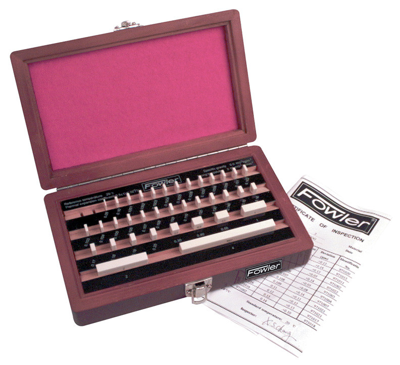 Fowler 36 Piece Ceramic Gage Block Set 536840300 Penn Tool Co., Inc