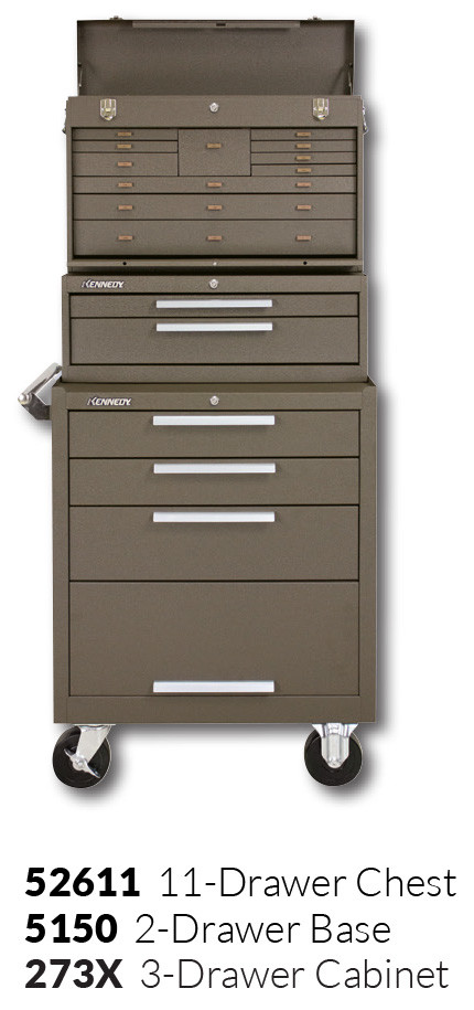 Kennedy 273x 27 3 Drawer Roller Cabinet Combinations Penn Tool
