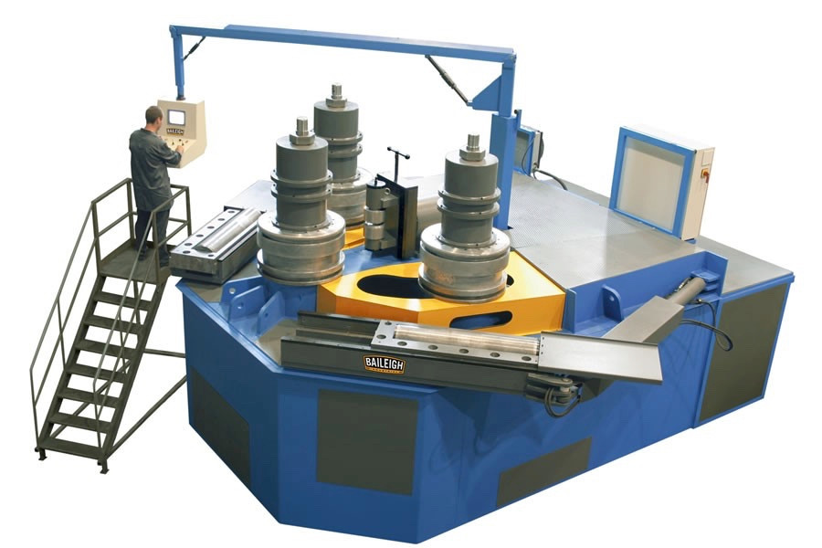 Baileigh Large Heavy Duty Hydraulic Roll Bender RH400 Penn Tool Co