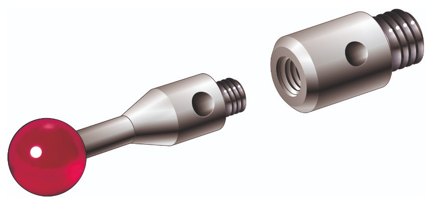 Renishaw M3 To M2 Stainless Steel Adaptor L 5 Mm A 5004 7592 Penn 