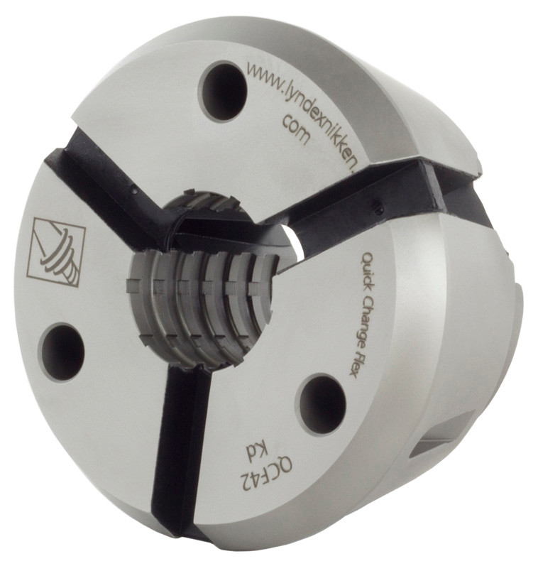 LyndexNikken Series 42 Serrated Quick Change Flex Collet, 17/32