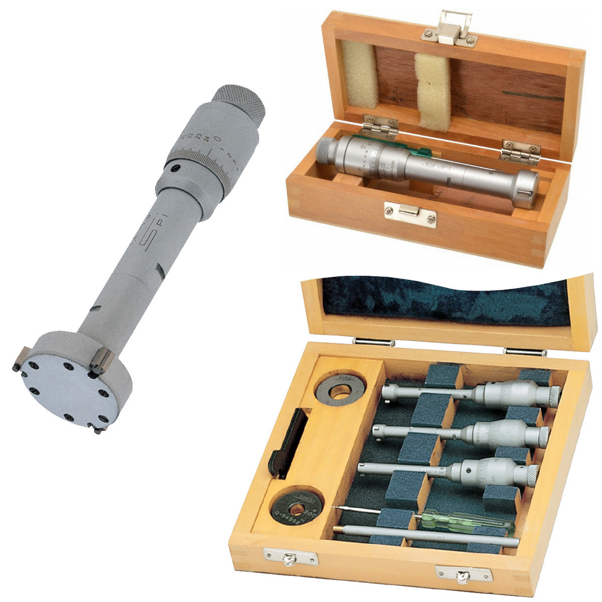 SPI 3Point HoleMike Inside Micrometers & Sets Penn Tool Co., Inc