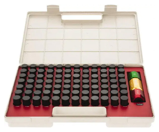 SPI Class ZZ Pin Gage Set, Inch, Black Oxide Coated Steel, Minus