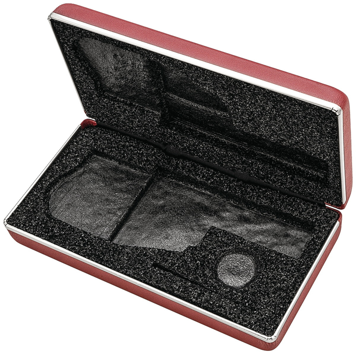 Starrett Steel/Vinyl Deluxe Padded Micrometer Case, Fits 01" (25 mm