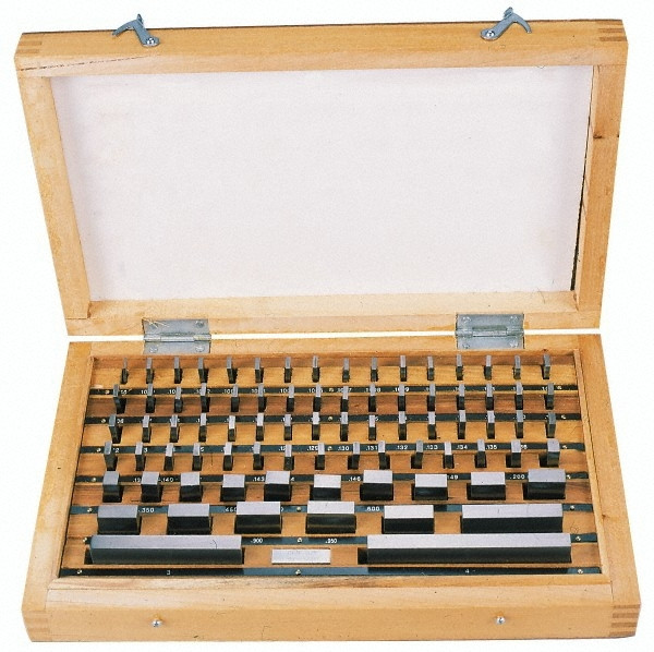 Precise 81 Piece Rectangular Gage Block Set Grade AS2 (B) 100810