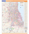 Rand McNally Chicago Regional Wall Map