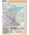 Rand McNally Minnesota State Wall Map