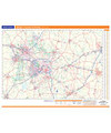 Rand McNally Raleigh / Durham Regional Wall Map