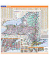 Rand McNally New York State Wall Map