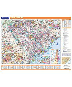 Rand McNally South Carolina State Wall Map - Thomas Maps