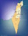 MIDDLE EAST MAP FOR ISREAL