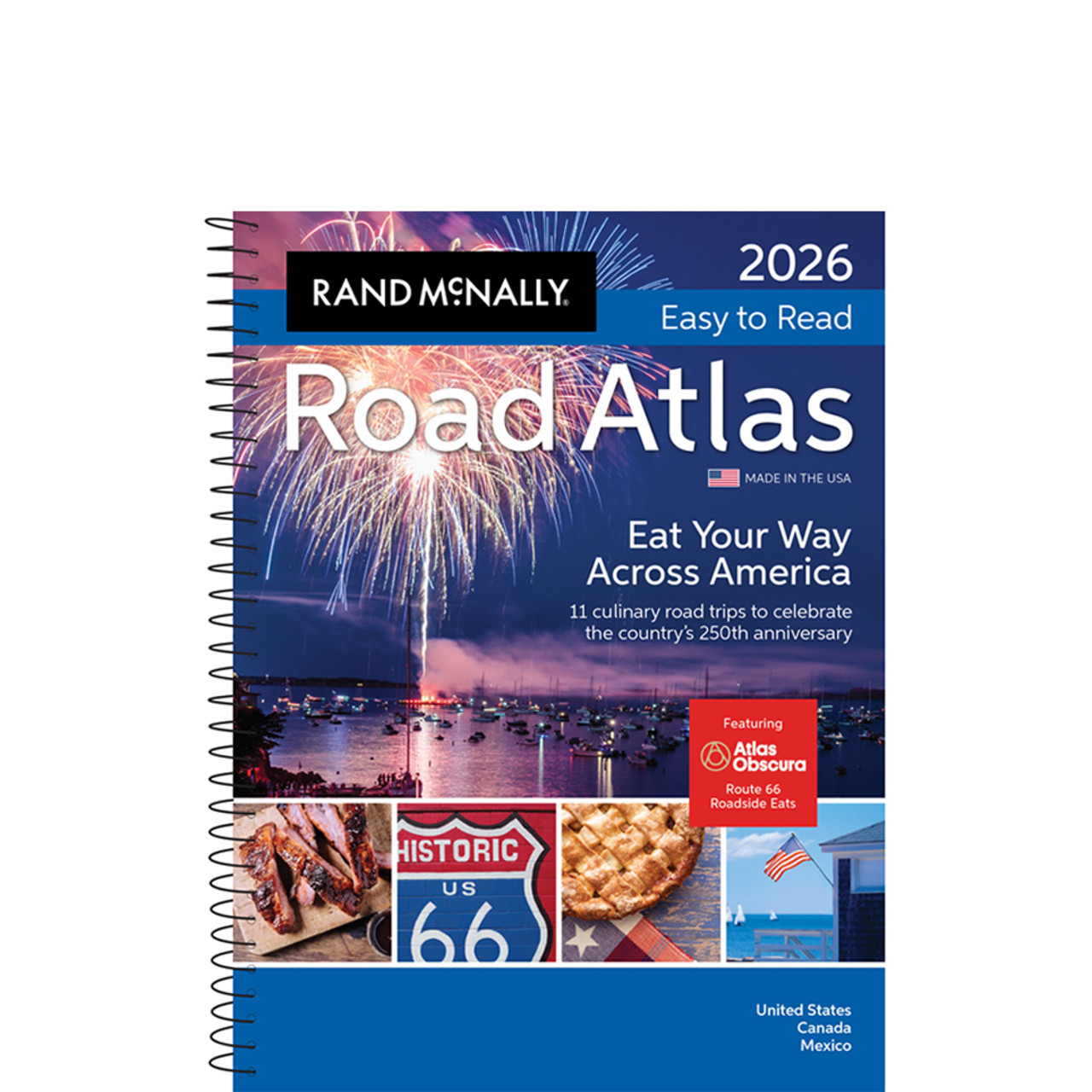 2026 Easy to Read® Midsize Road Atlas/RAND McNALLY - Thomas Maps